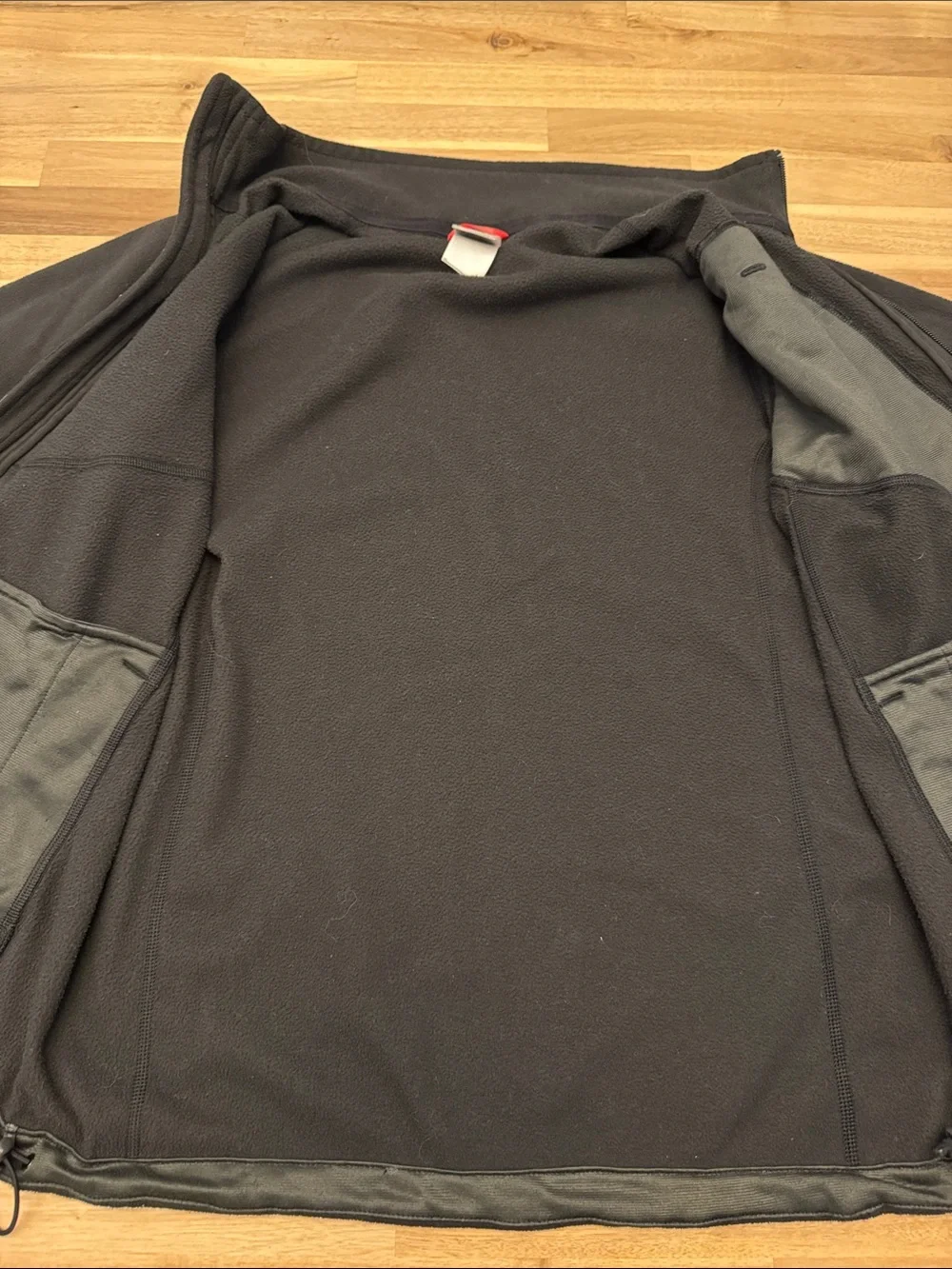 The North Face Men’s Black Zip-Up Fleece Jacket - Size S